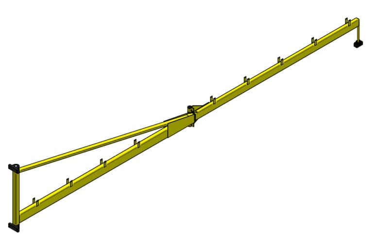 Image of WP 6000 taittuva puomi yhdelle lankalaitteelle