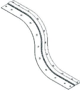 Image of Supertaipuisa kisko Hi-Flex FMD-1050