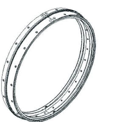 Image of Esitaivutettu kehäkisko Ring rail BRR-1180